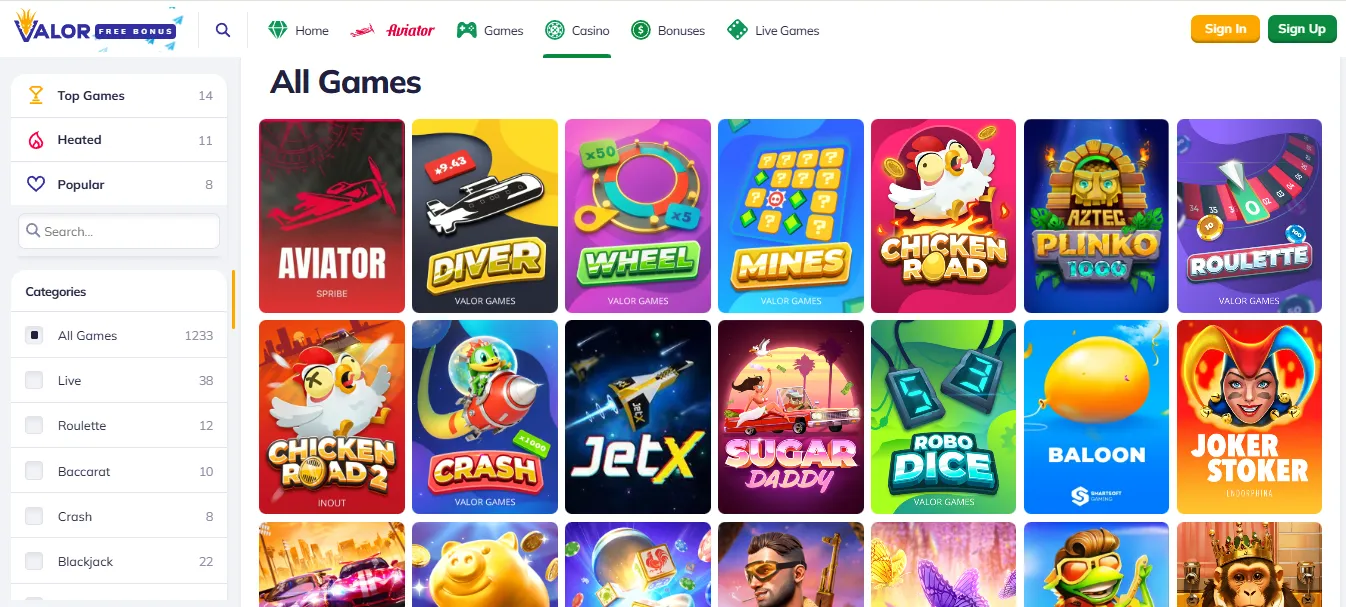 valorbet games valorbet games